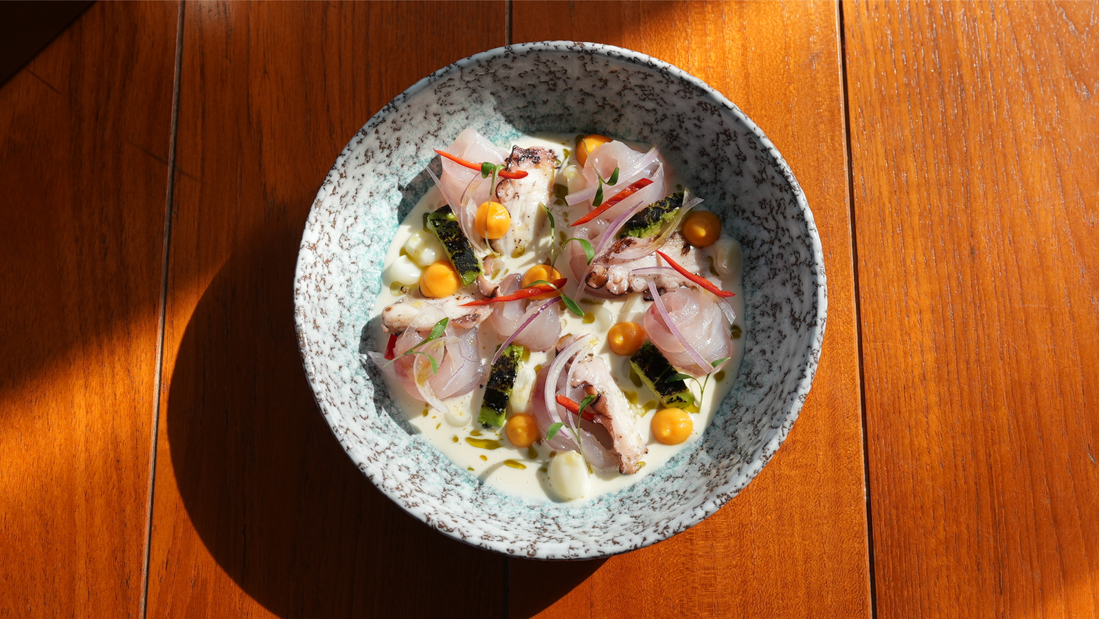 Iconic Plate: Tiradito a la mediterranea