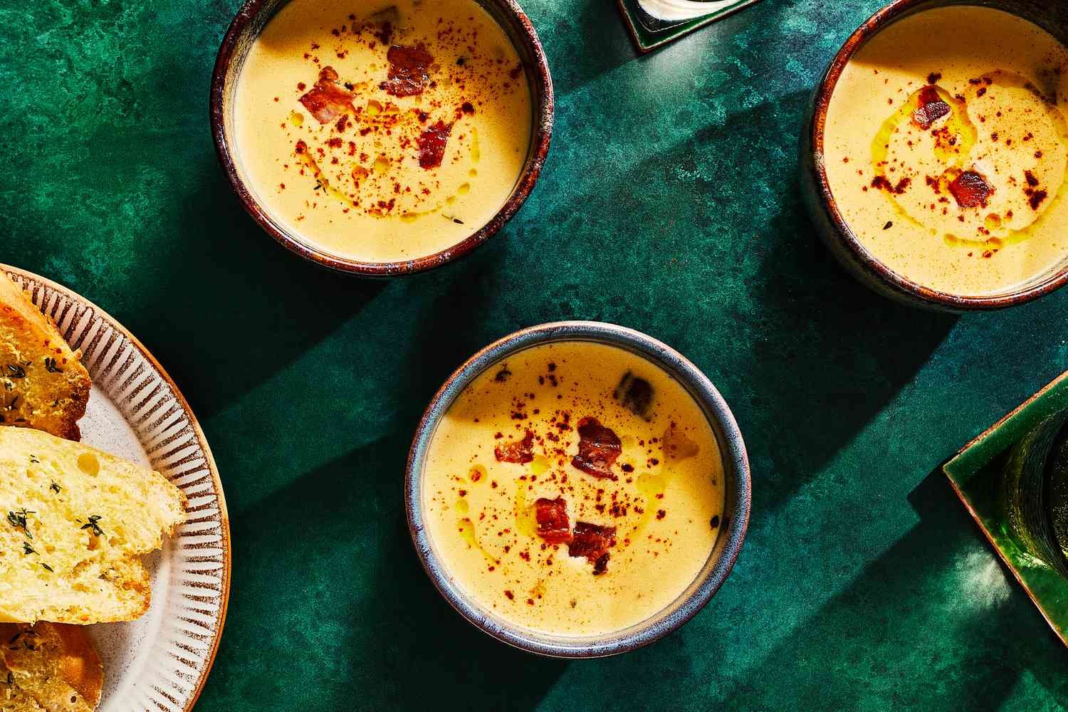 Beer Cheddar Soup Recipe