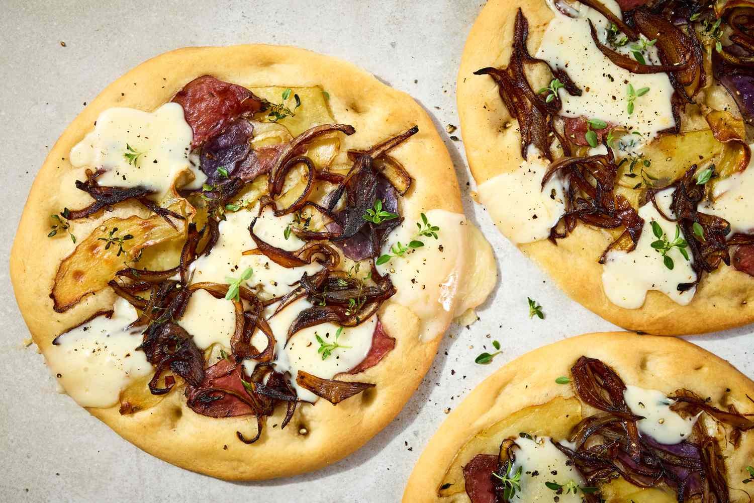Caramelized Onion & Potato Focaccia Recipe