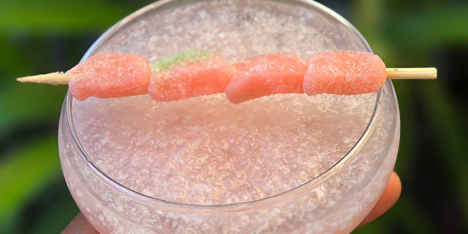 Watermelon Sour Patch Vodka Slushies Recipe