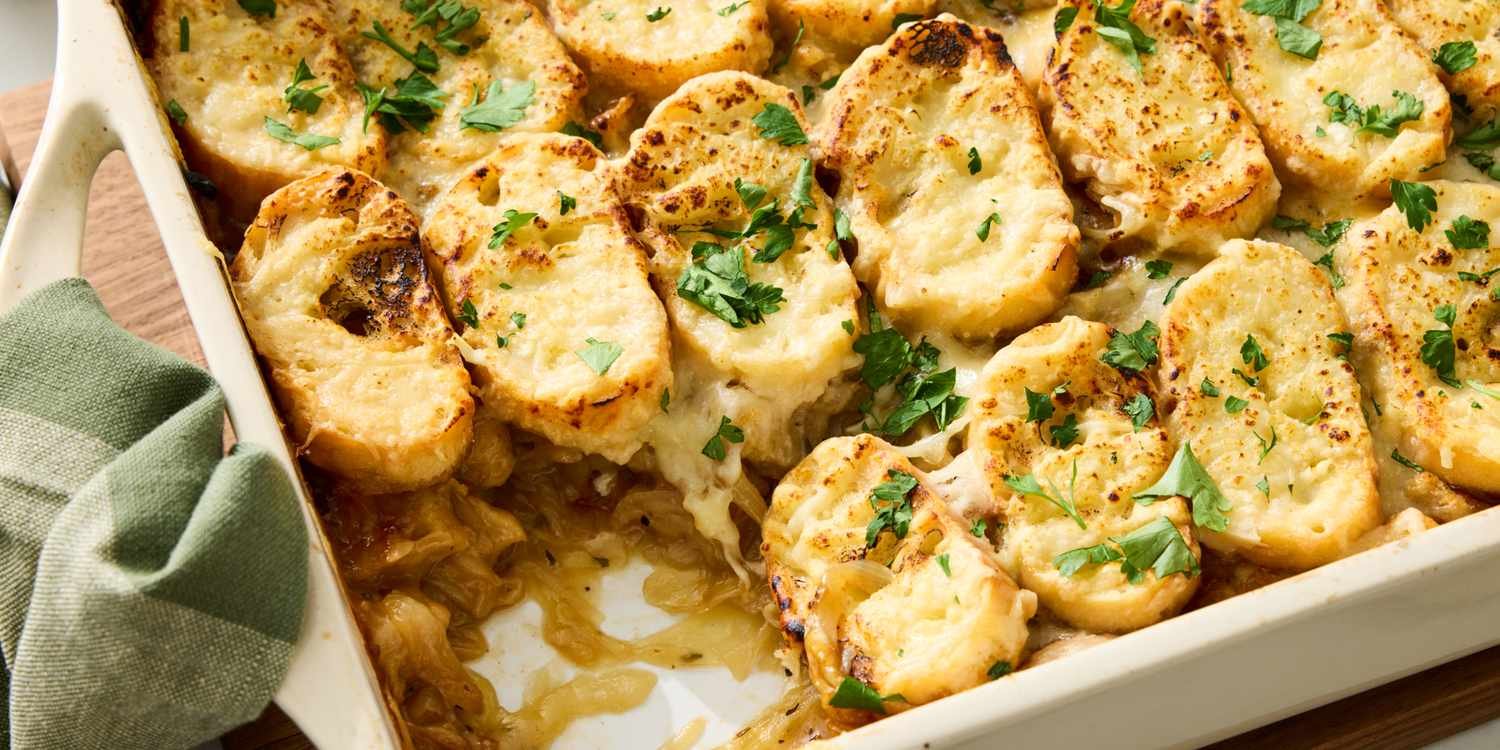 French Onion Soup Casserole Recipe