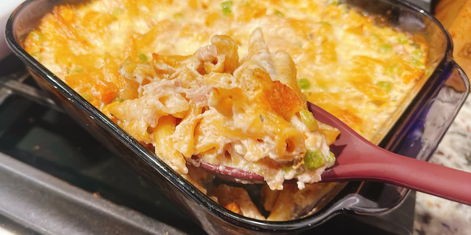 Tuna Alfredo Casserole Recipe