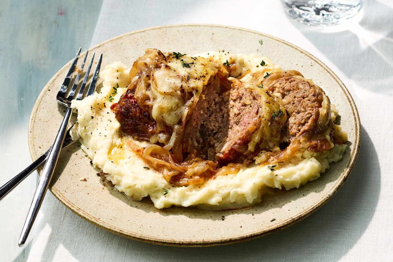 French Onion Mini Meatloaves Recipe