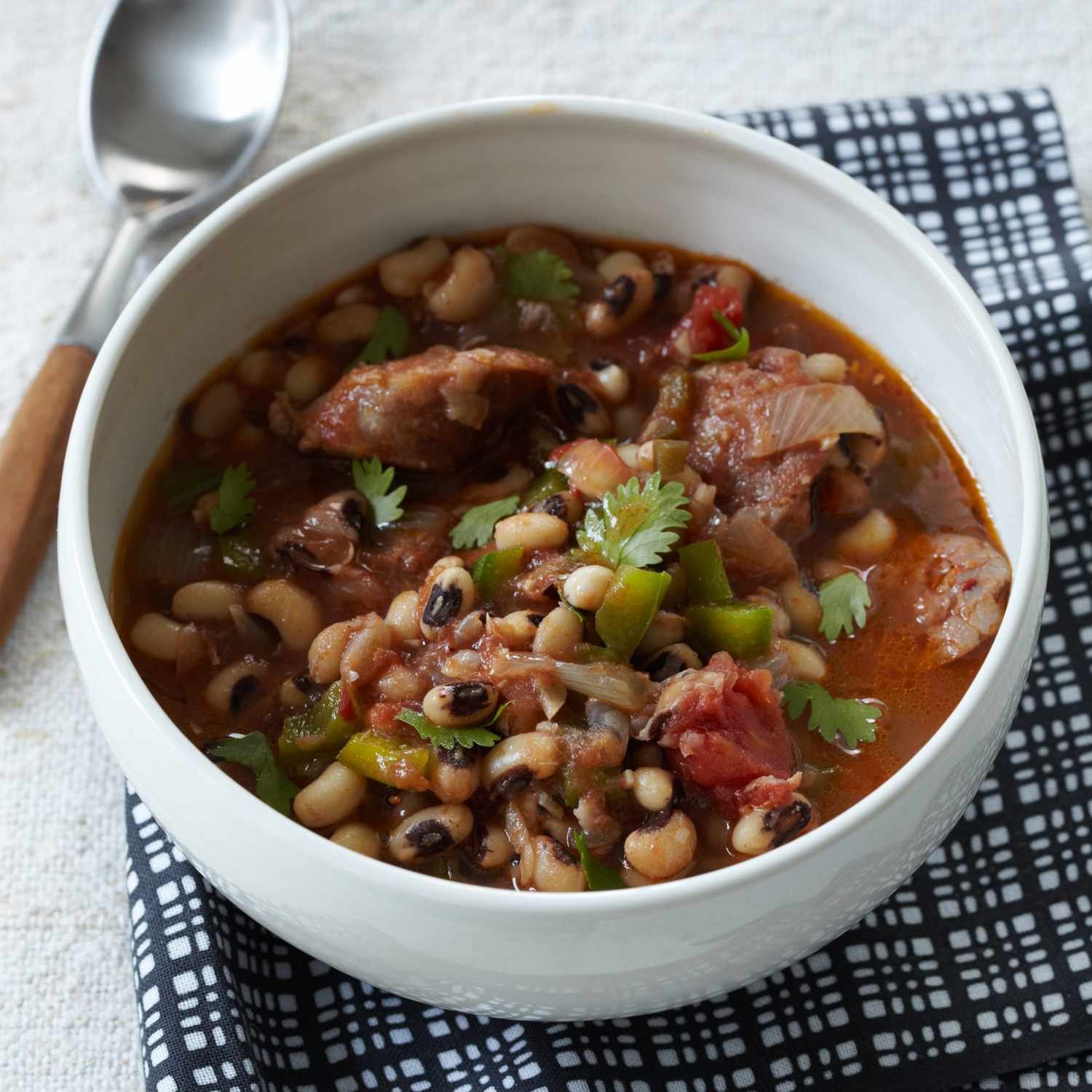 Black-Eyed Pea Stew with Sausage Recipe